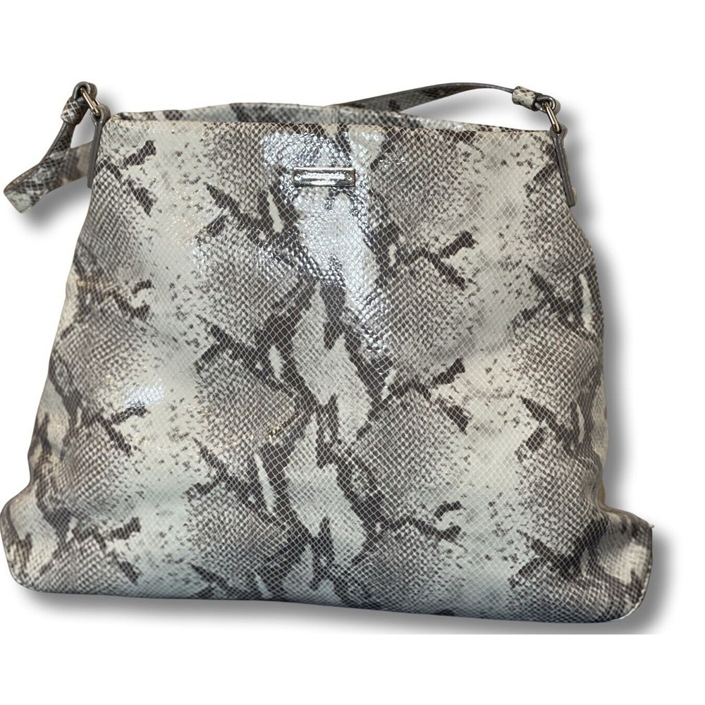 Kate Spade Cheltelham  Tote Bag Embossed Snake with 14K gold Plated hardware.
